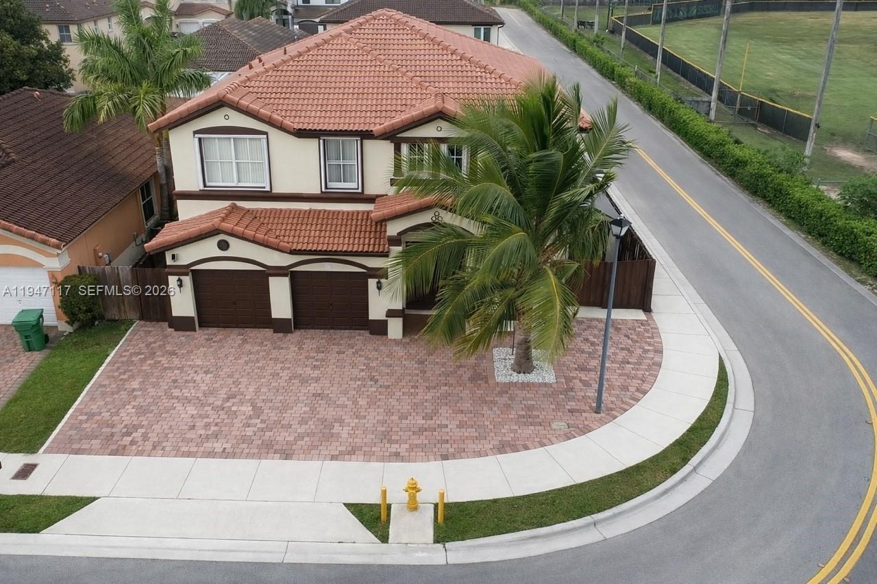 Corner House Aerial View