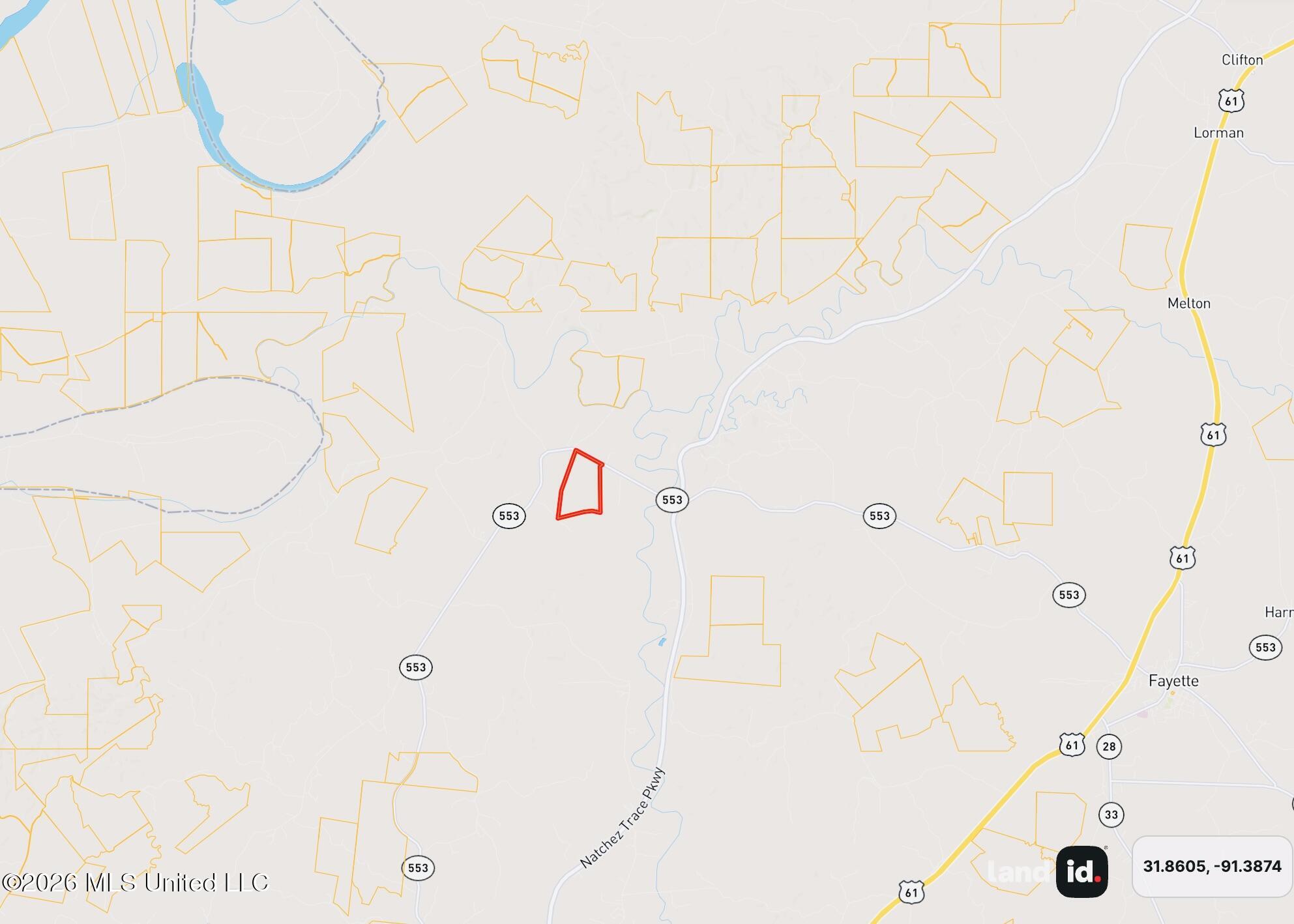 8747 River Road Natchez, MS 39120 - Photo 97 of 97 Map 1