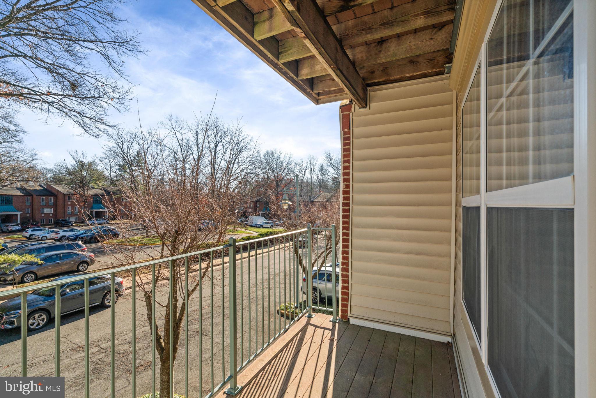 11844 Breton Court, Unit 19A Reston, VA 20191 - Photo 19 of 36 Have a drink on the deck off the primary suite