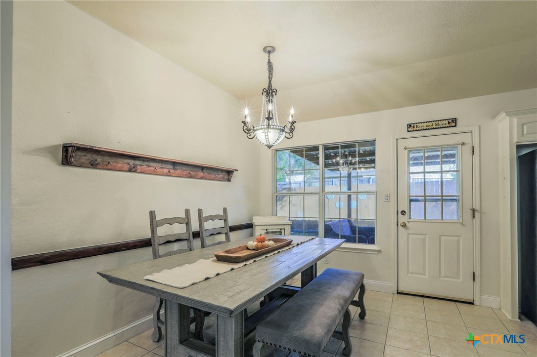 17 South Archer Drive Morgan's Point Resort, TX 76513 - Photo 7 of 30 a view of a dining room with furniture and window