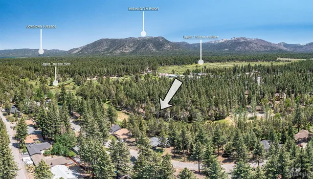 a view of a lake with a mountain