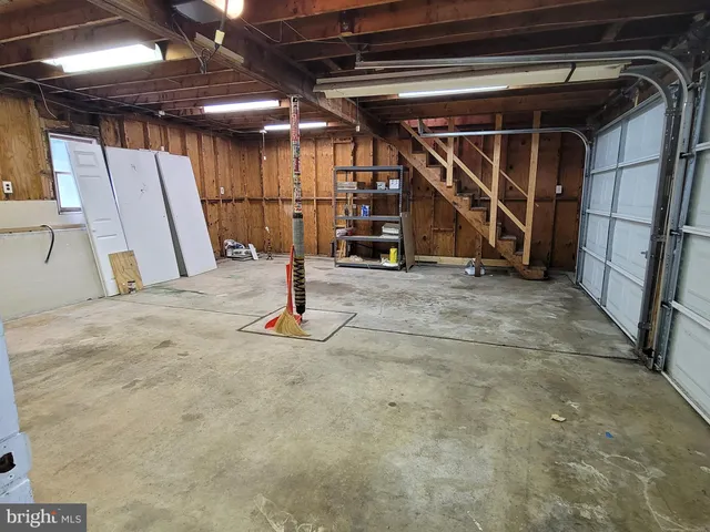 a view of a empty room