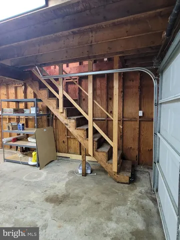 a view of storage and utility room