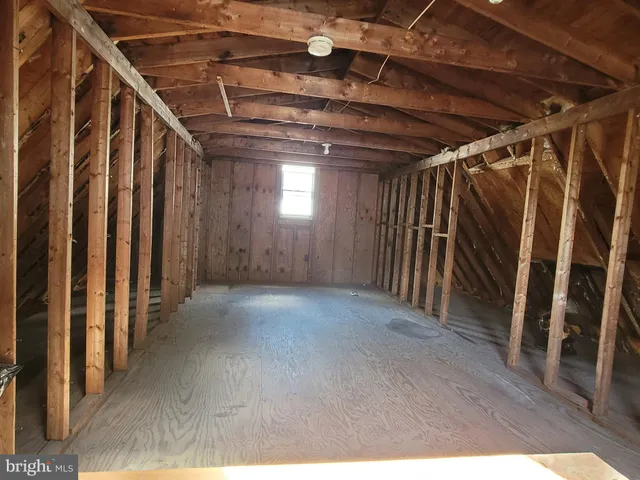 a view of hallway with stairs