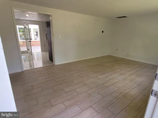 a view of empty room