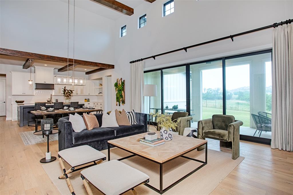 2116 Sicily Lane Haslet, TX 76052 - Photo 4 of 17 a living room with furniture and a large window