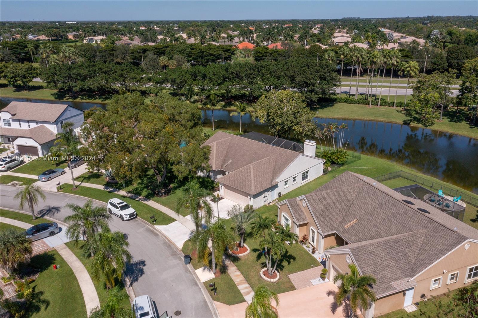 12083 Rockwell Way Boca Raton, FL 33428 - Photo 34 of 47 an aerial view of house with yard swimming pool and outdoor seating