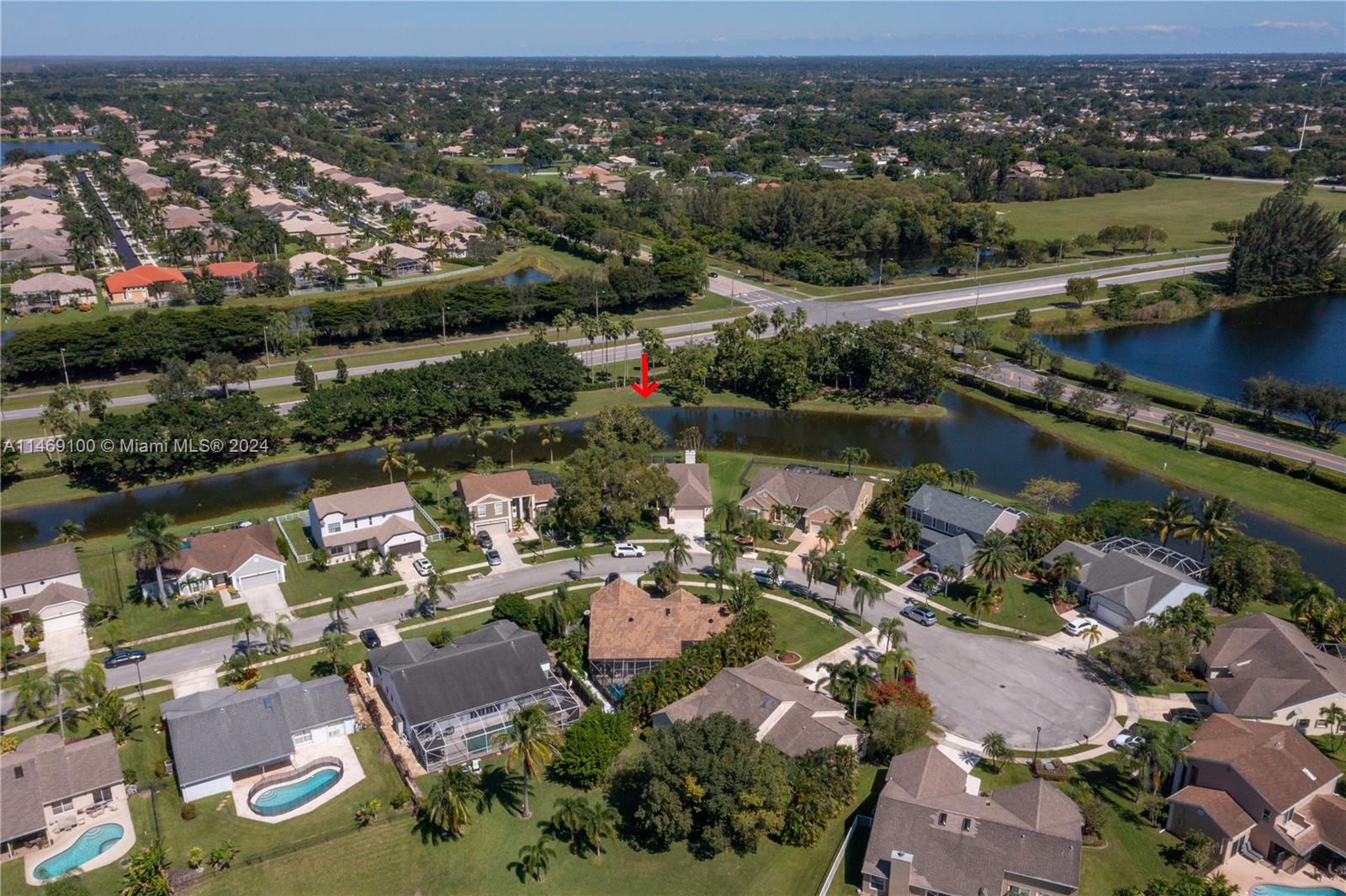 12083 Rockwell Way Boca Raton, FL 33428 - Photo 41 of 47 an aerial view of residential houses with outdoor space