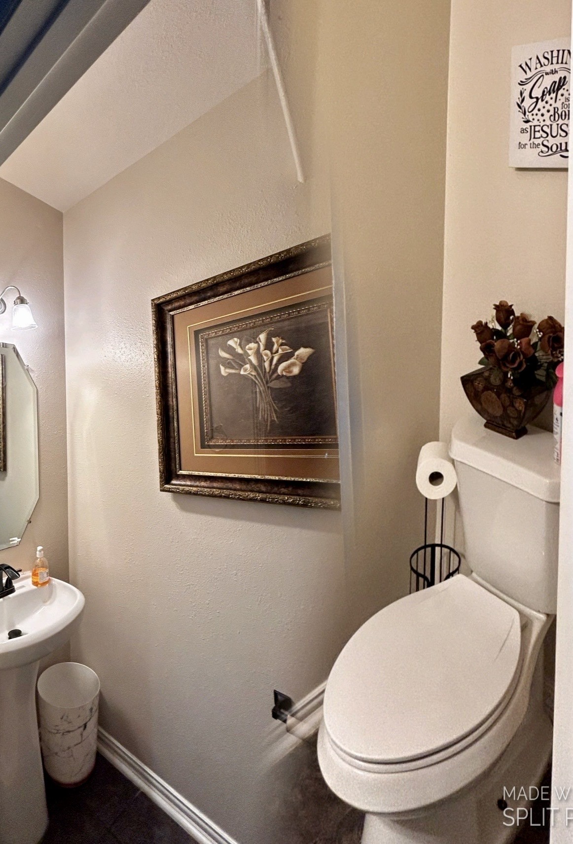 3114 Double Jack Court Spring, TX 77373 - Photo 18 of 42 a bathroom with a toilet and a sink