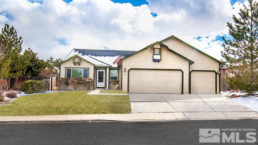 734 Gold River Court Reno, NV 89521 - Photo 17 of 21 a front view of a house with garden
