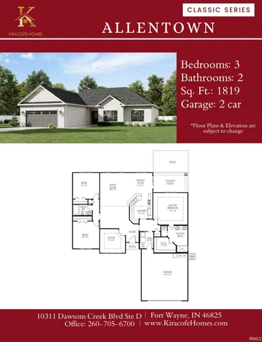 $369,900 | 12017 Swather Court, Fort Wayne, IN 46818