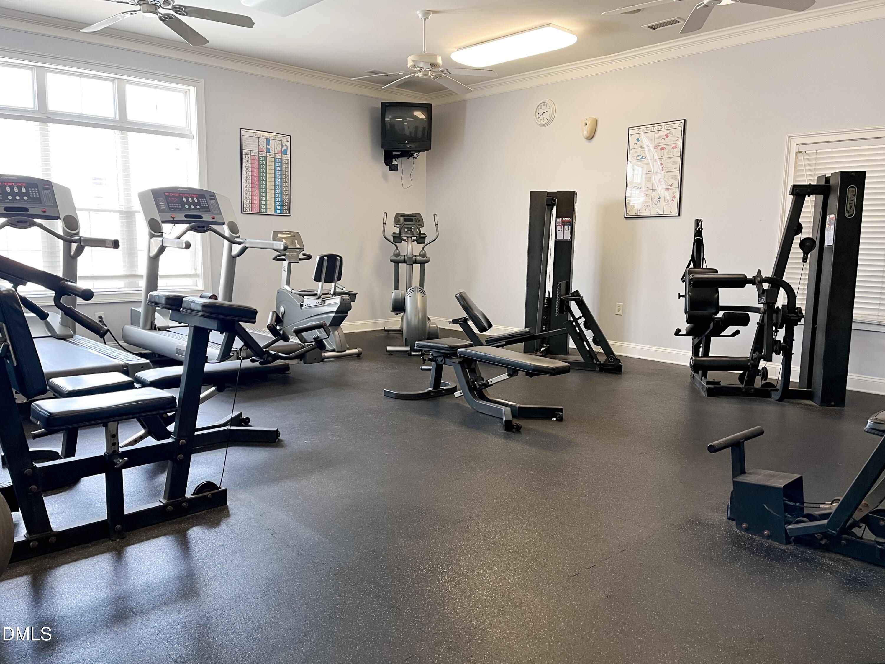2521 Friedland Place, Unit 201 Raleigh, NC 27617 - Photo 32 of 37 Gym