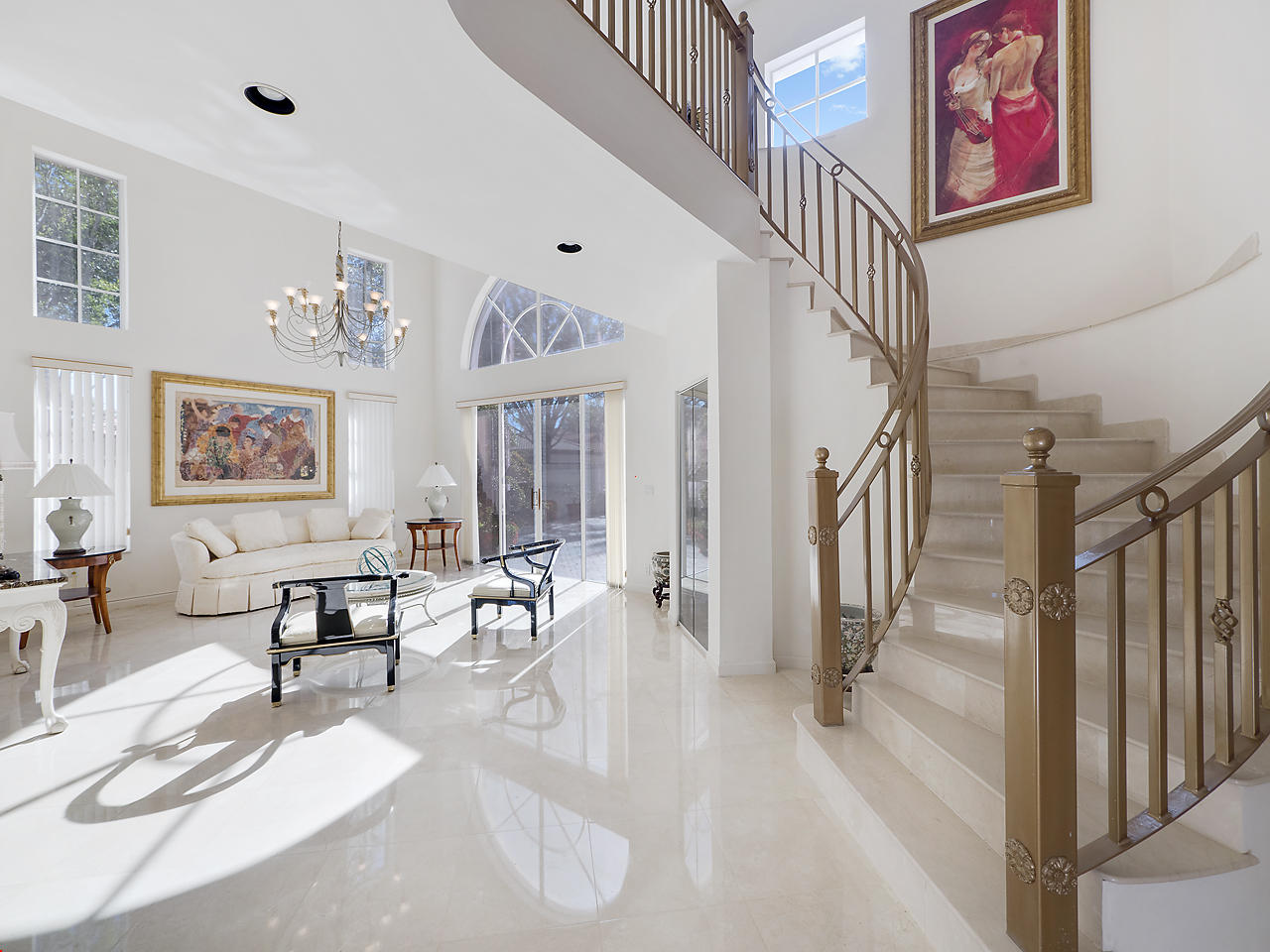 6174 Northwest 23rd Road Boca Raton, FL 33434 - Photo 2 of 32 Foyer and Living Room