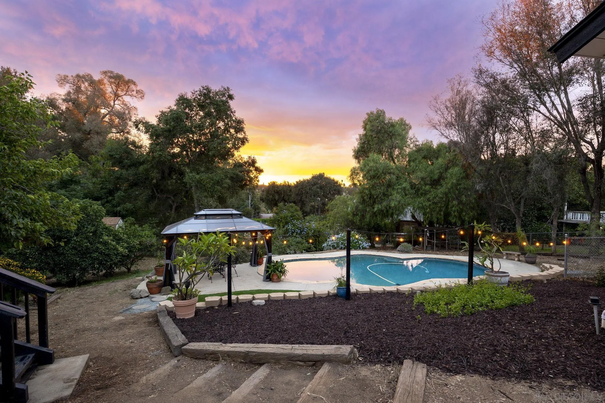 1590 Dorothea Avenue Fallbrook, CA 92028 - Photo 30 of 42 a garden view with a seating space