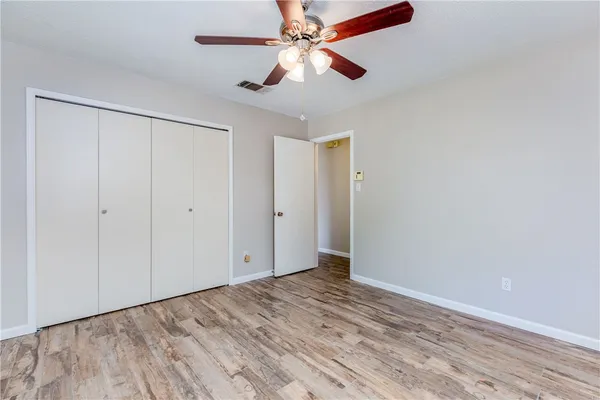 wooden floor in an empty room