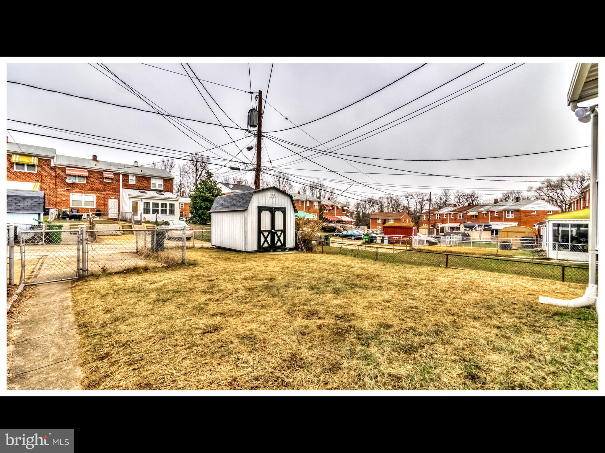 5212 Hillwell Road Baltimore, MD 21229 - Photo 24 of 30 Exterior (Rear)