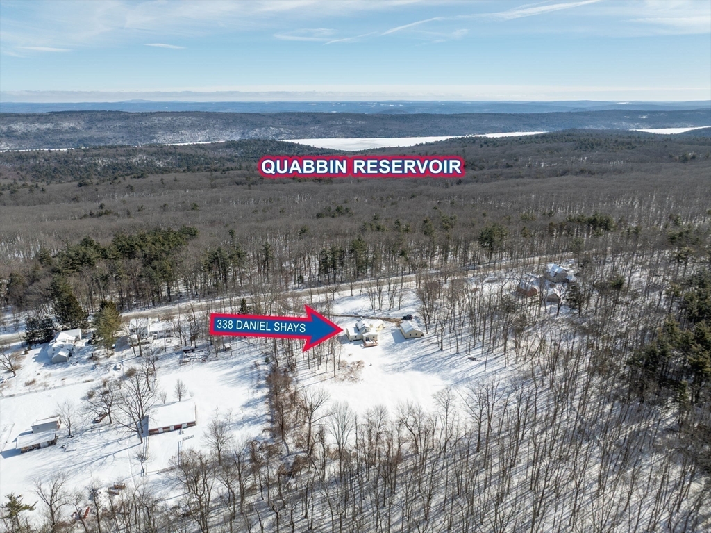 338 Daniel Shays Highway Pelham, MA 01002 - Photo 41 of 41 a view of outdoor space with sign board