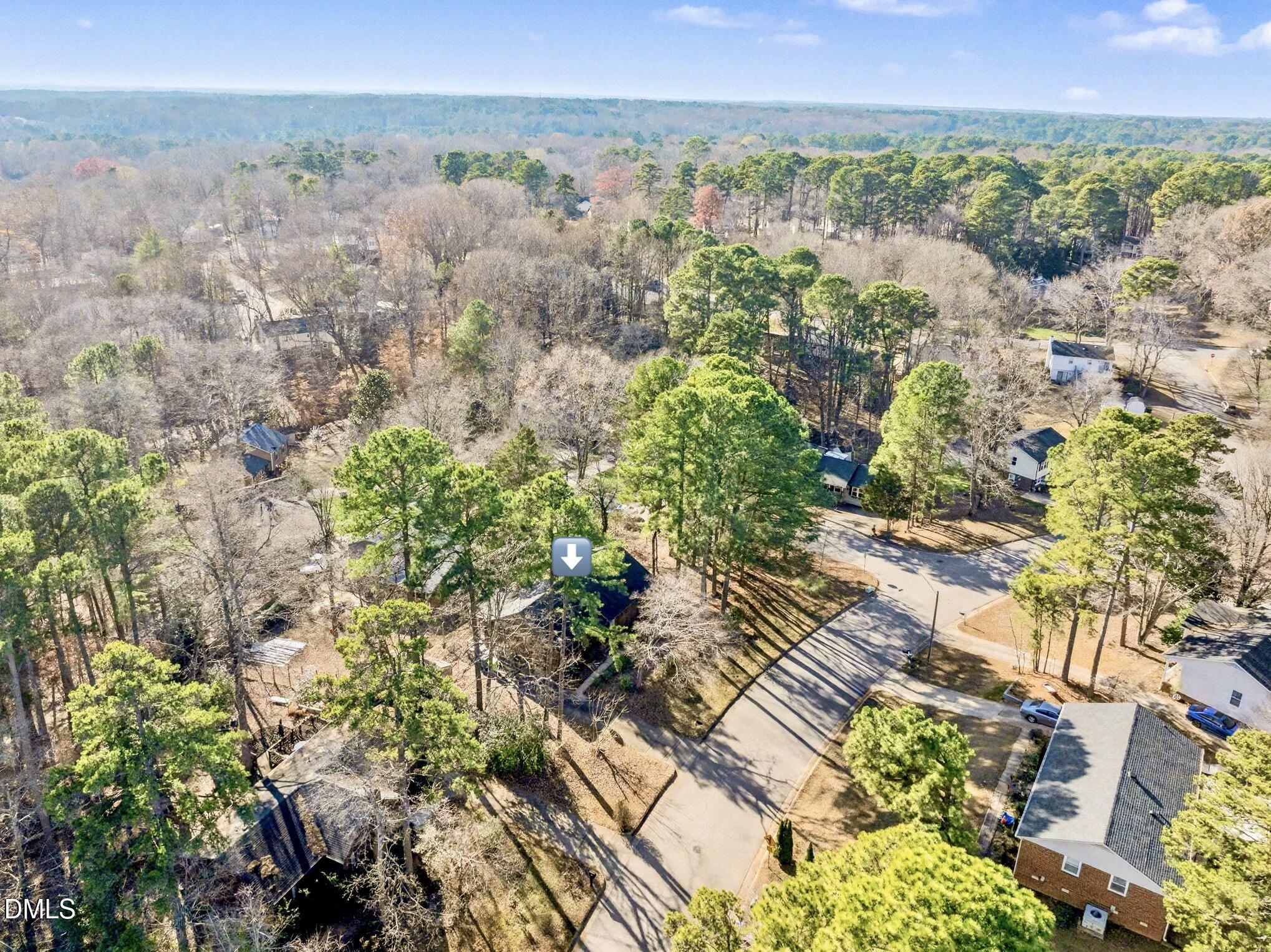 7900 Nugget Lane Raleigh, NC 27615 - Photo 17 of 18 Drone3 7900 Nugget
