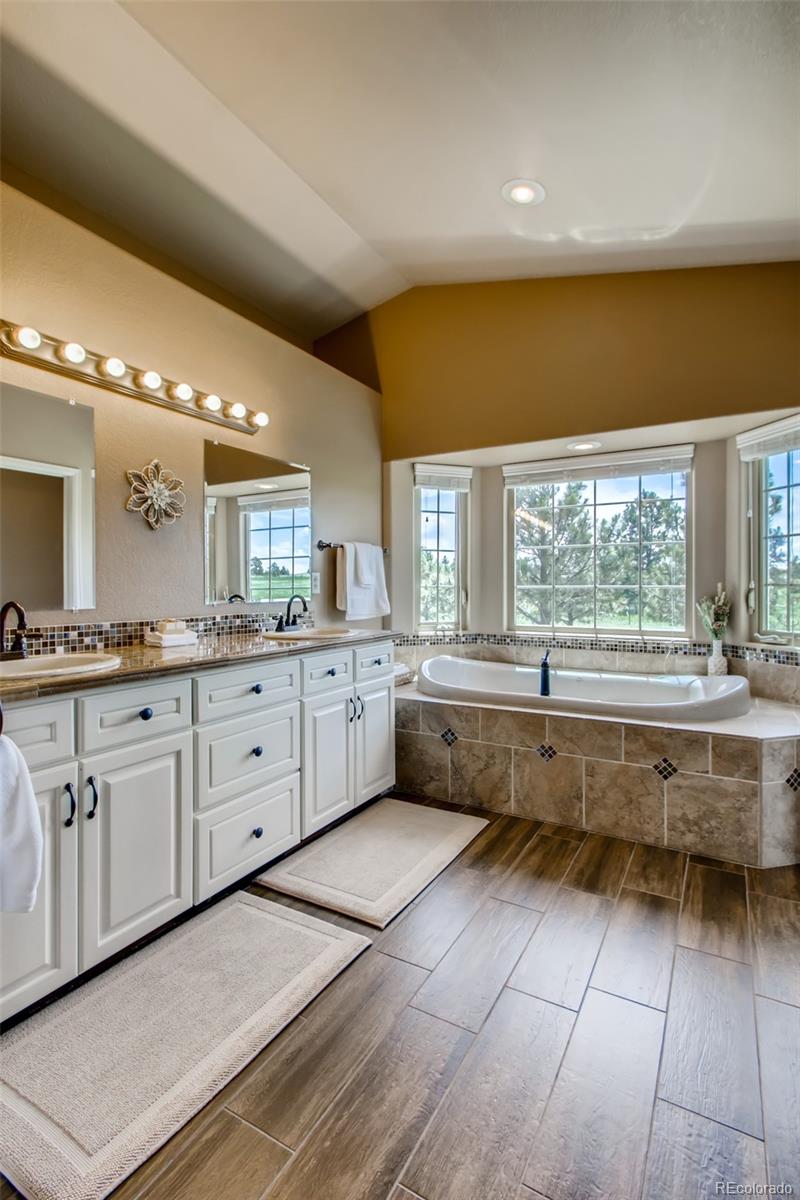18030 Ranch Hand Road Peyton, CO 80831 - Photo 24 of 40 a large bathroom with a large tub and sink