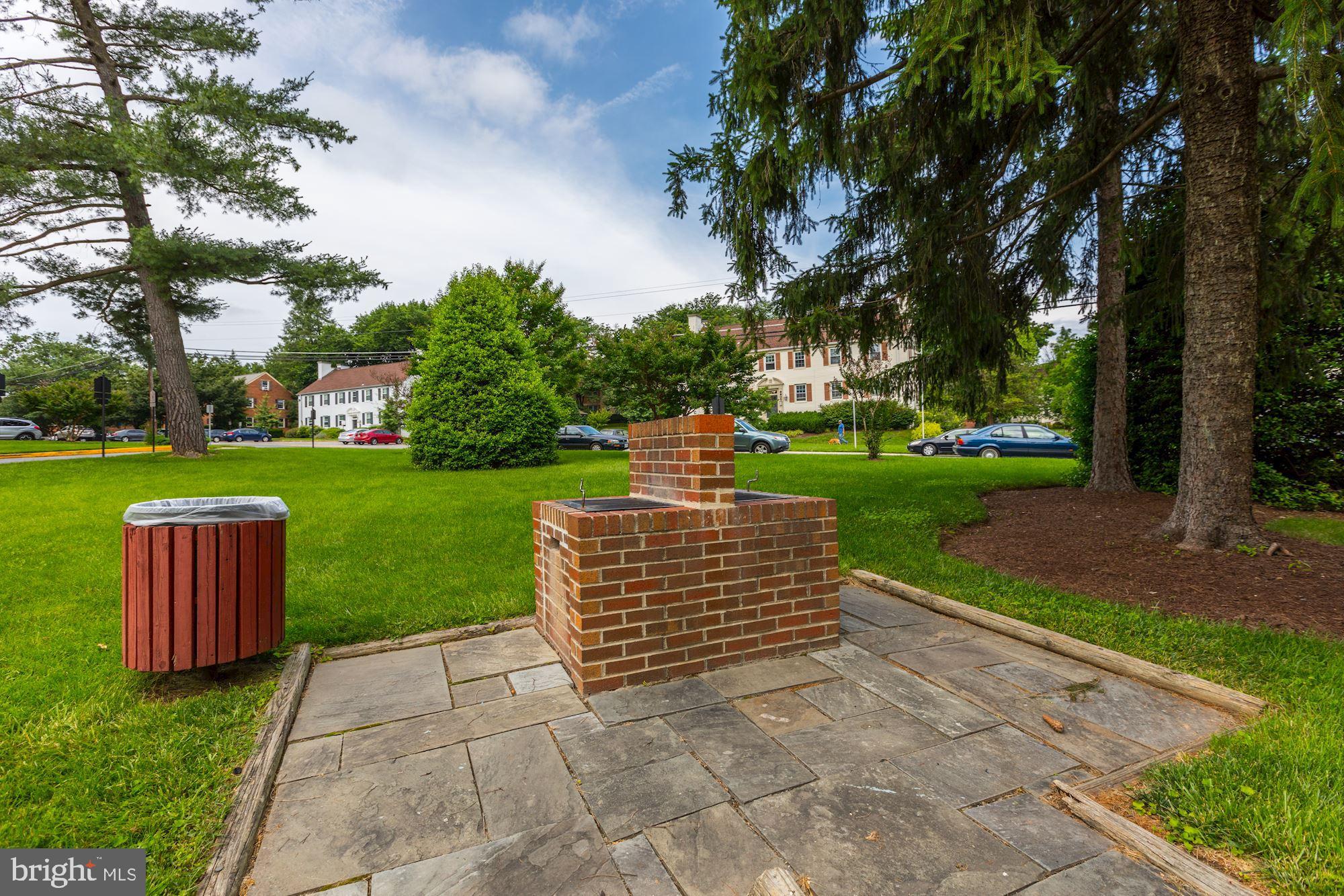 8205 Grubb Road, Unit G202 Silver Spring, MD 20910 - Photo 26 of 38 BARBEQUE PIT AND MORE GREEN SPACE!