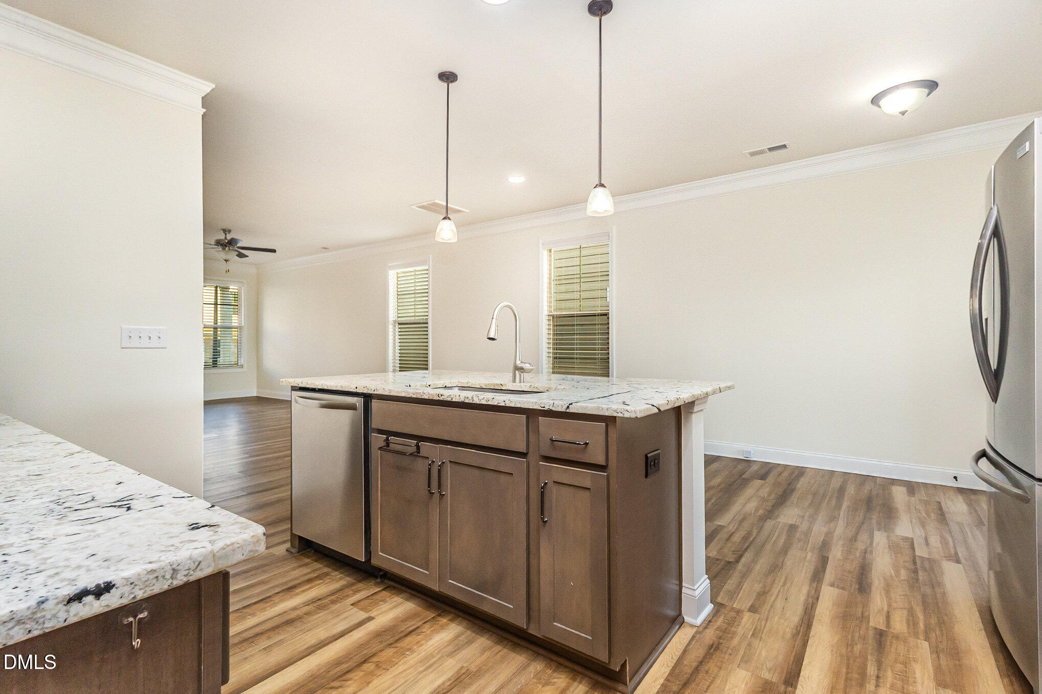 824 Country Downs Road Wake Forest, NC 27587 - Photo 16 of 43 a bathroom with a double vanity sink and mirror