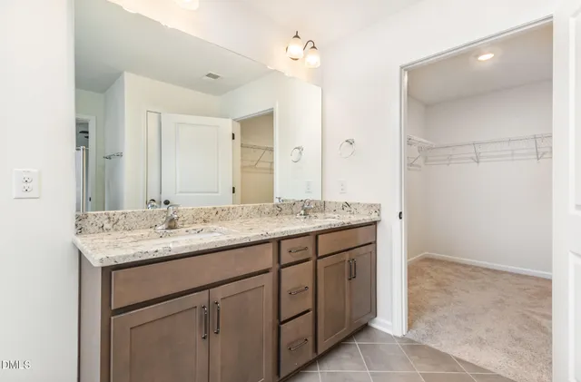 a view of a room that has a window in it