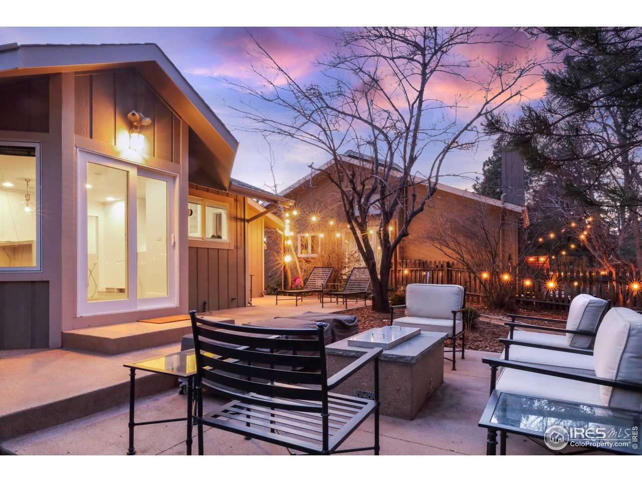 5315 Centennial Trail Boulder, CO 80303 - Photo 1 of 40 Resort like living inside and out. Built-in gas fire pit. *all furniture conveys