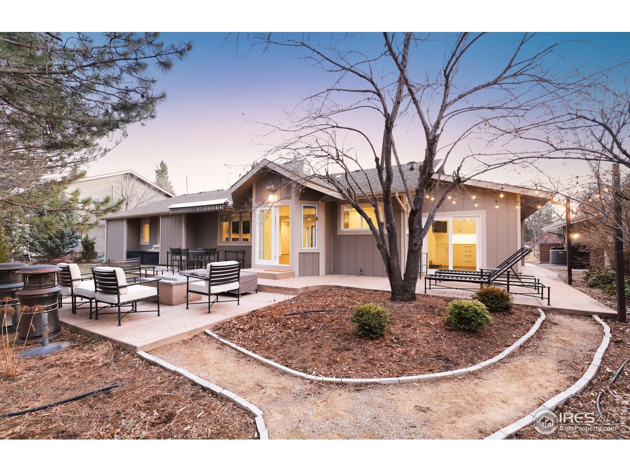 5315 Centennial Trail Boulder, CO 80303 - Photo 3 of 40 Move right in. Fully landscaped and hardscaped for resort like living. Multiple areas to lounge or dine.