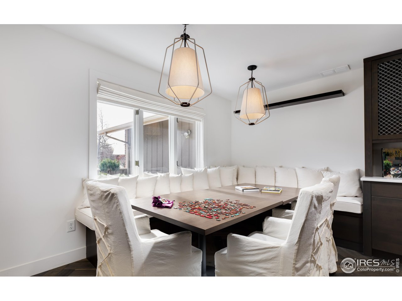 5315 Centennial Trail Boulder, CO 80303 - Photo 5 of 40 Built-in banquette for dining, games, sunny winter reading