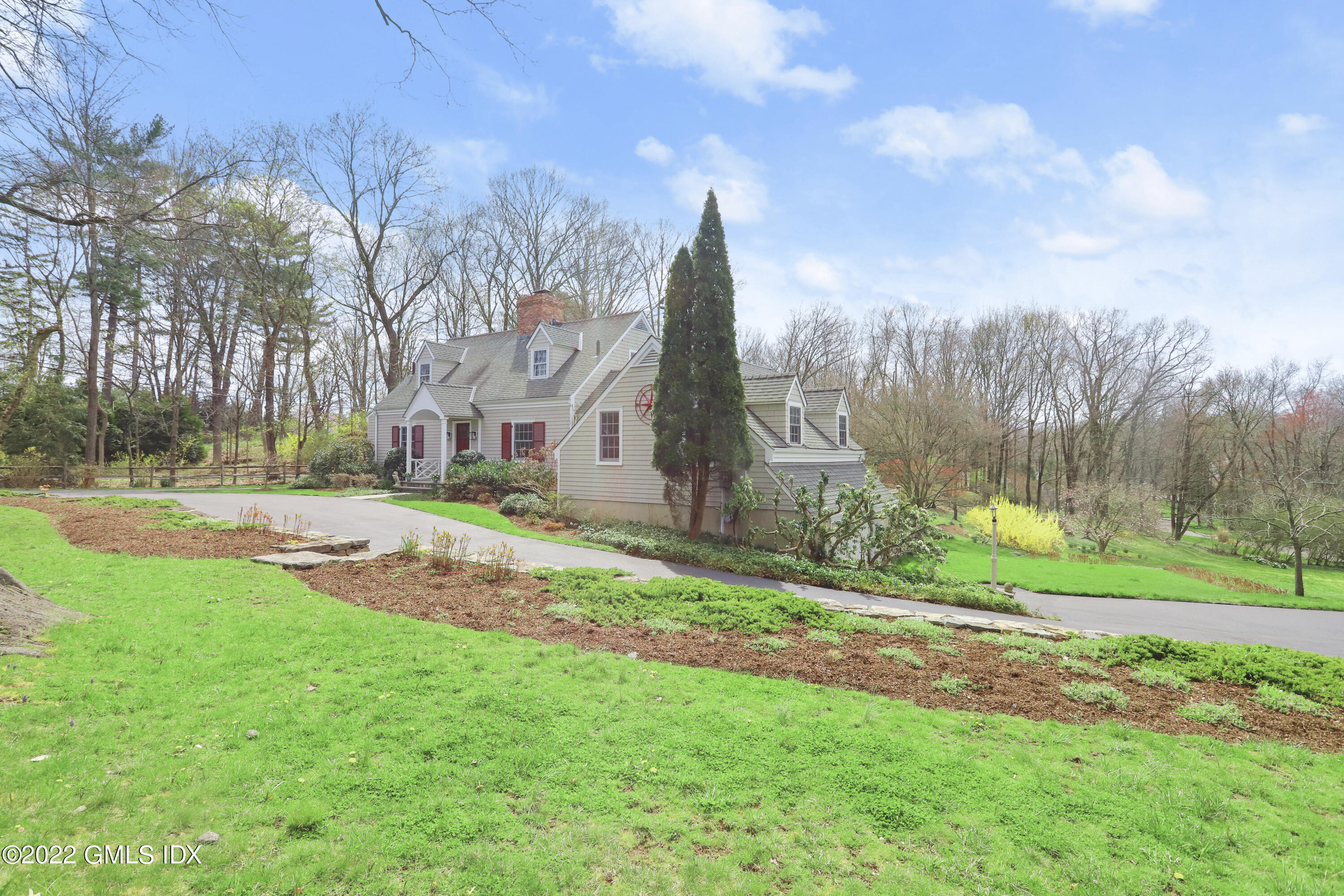 65 Doubling Road Greenwich, CT 06830 - Photo 30 of 33 a view of a yard with large trees