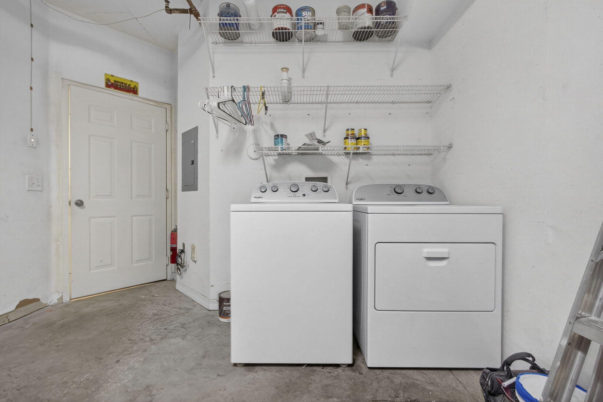 340 Crestwood Circle, Unit 201 Royal Palm Beach, FL 33411 - Photo 37 of 41 a view of storage room with washer and dryer