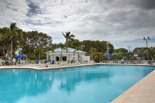 a view of a lake with houses