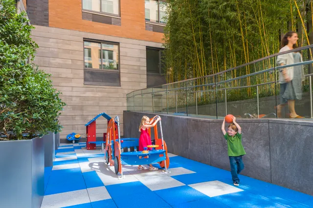 a view of outdoor space with garden and entertaining space