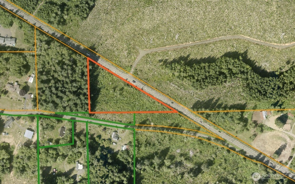 a bird view of a garden