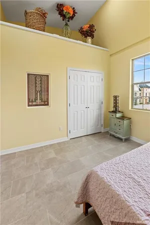 a view of a small space