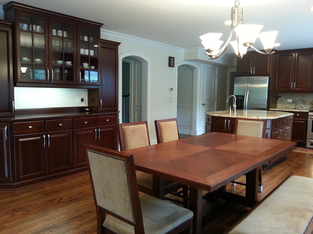 1718 Appleby Road Inverness, IL 60067 - Photo 13 of 24 a view of a dining room with furniture and wooden floor