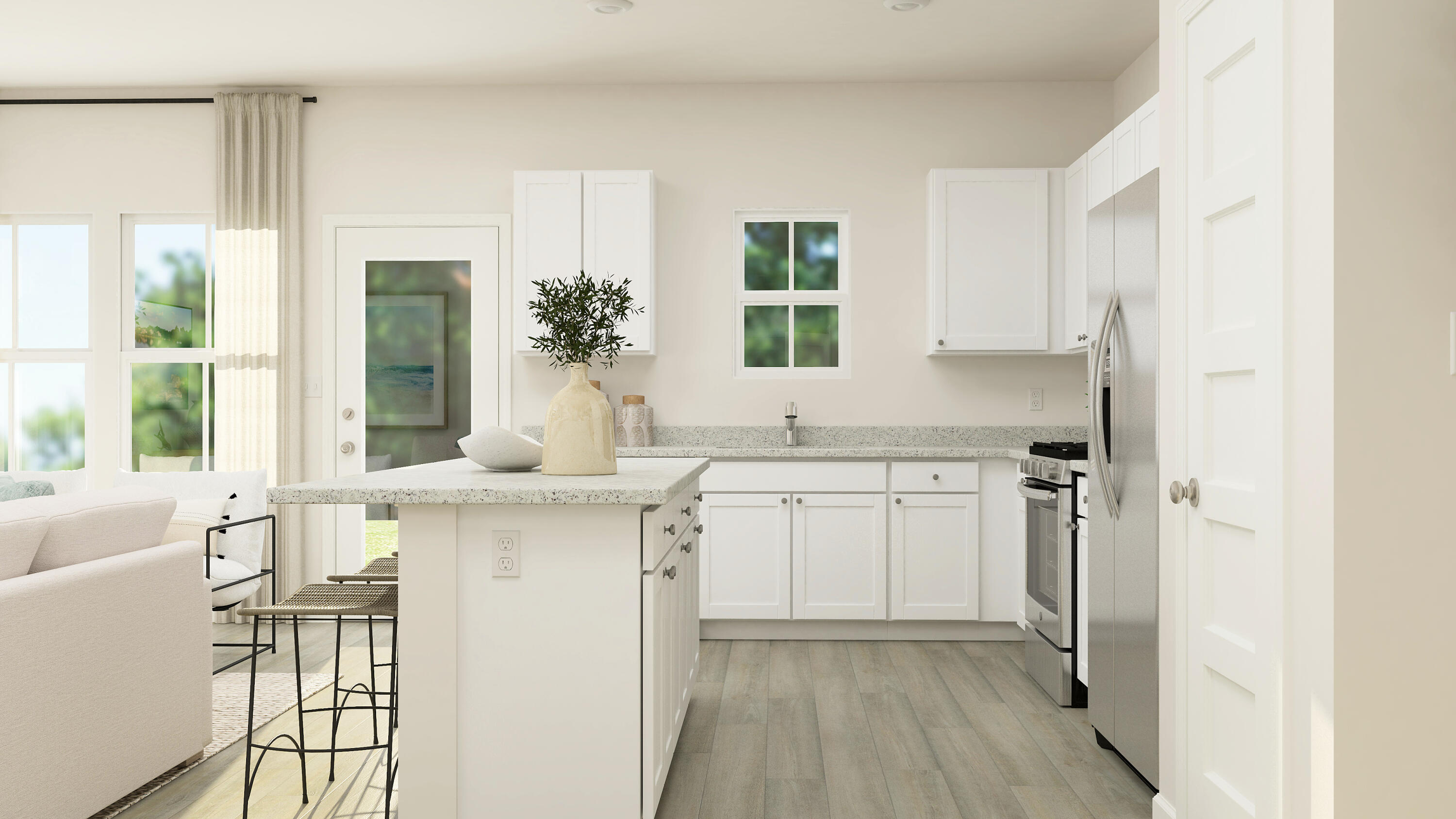 8058 Reagan Way North Charleston, SC 29418 - Photo 2 of 17 CRS_Townhomes_Pic_Brady_Kitchen_2of2_F1