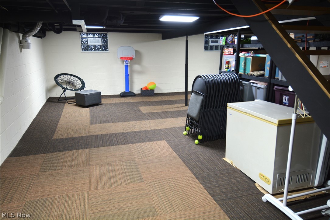 67 Medina Street Rittman, OH 44270 - Photo 22 of 26 Rec Room featuring dark colored carpet