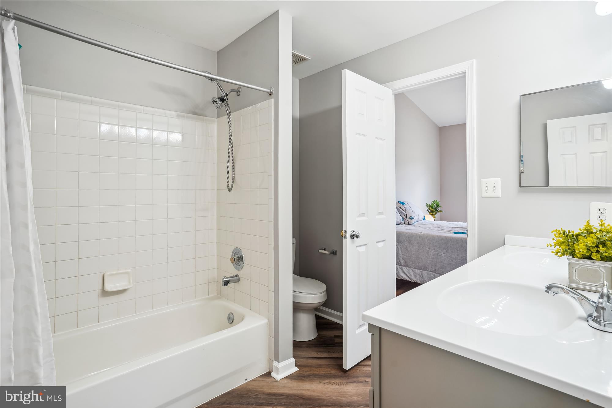 4158 Ashmere Circle Dumfries, VA 22025 - Photo 18 of 28 a bathroom with a sink a toilet and shower