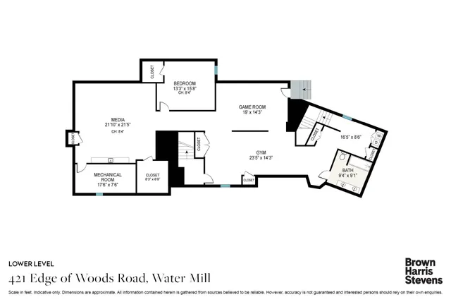 $5,850,000 | 421 Edge Of Woods Road, Southampton, NY 11968