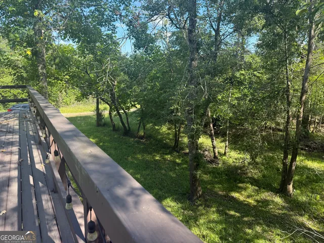 a view of street view with trees