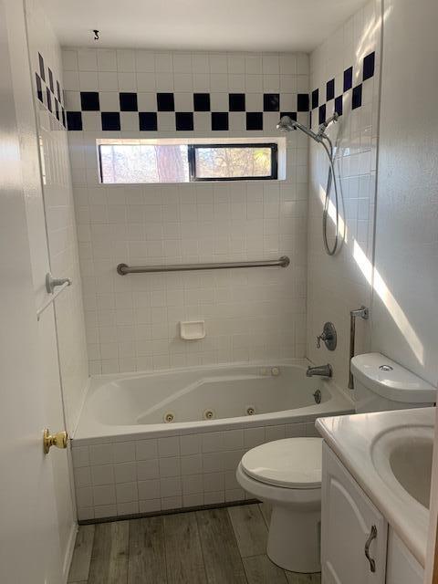 20394 Camas Road Burney, CA 96013 - Photo 20 of 56 a bathroom with a sink a toilet and shower