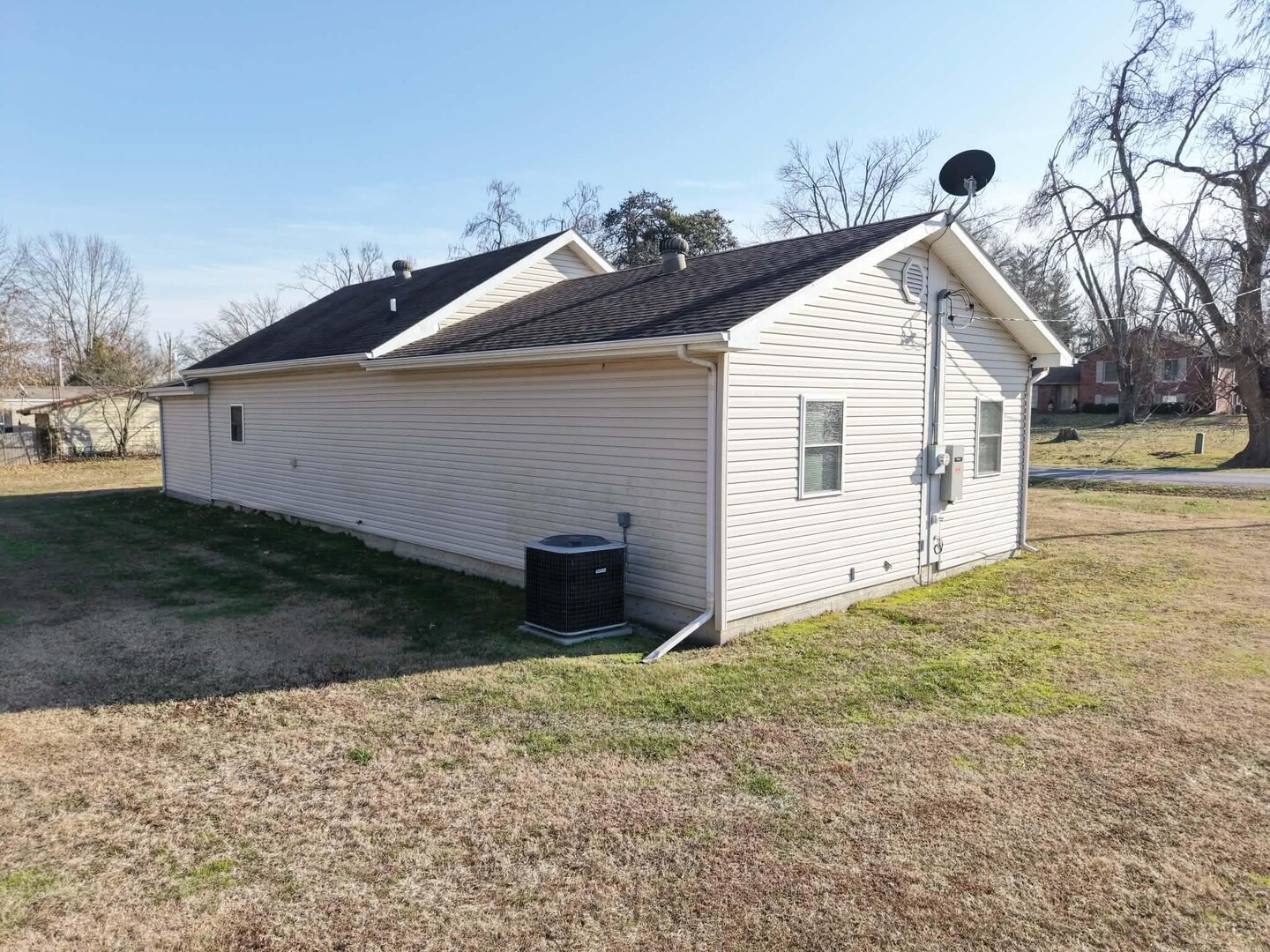 190 Public Street Muddy, IL 62965 - Photo 16 of 16 a backyard of a house