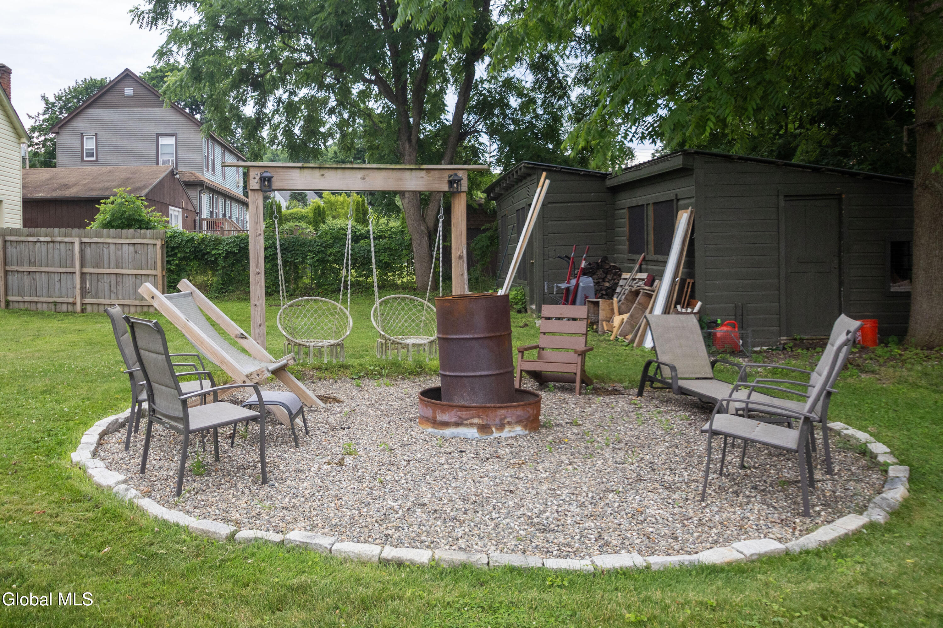 338 River Bend Road Troy, NY 12182 - Photo 6 of 38 RiverbendFirepitSWINGS