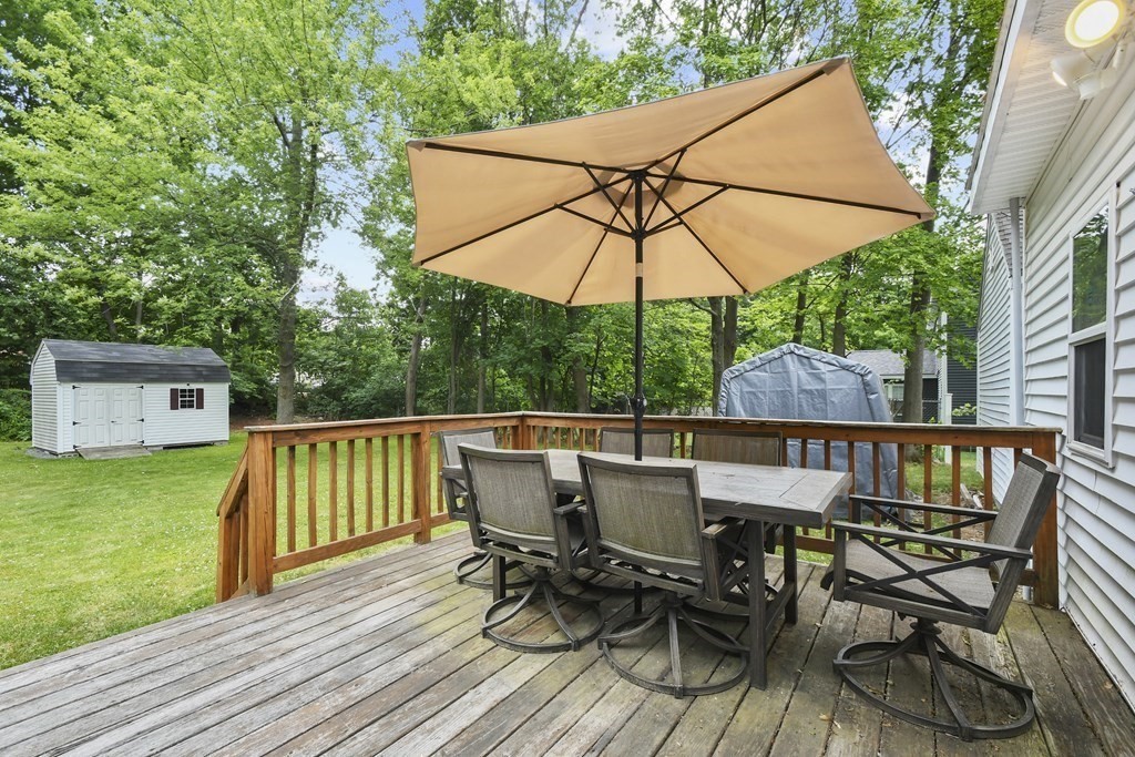 22 Ox Road Billerica, MA 01821 - Photo 25 of 26 an outdoor space with furniture and umbrella