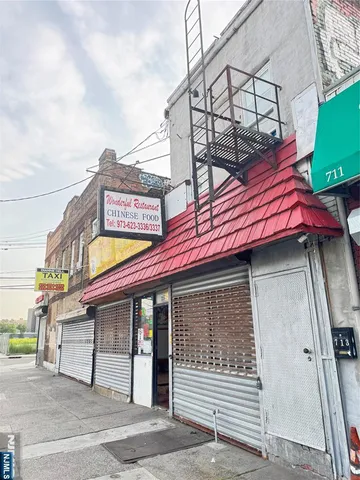 a view of a house with a window