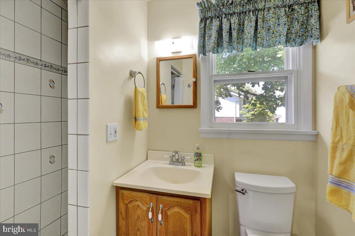 1649 Sherwood Road Reading, PA 19610 - Photo 18 of 37 a bathroom with a sink a toilet and shower