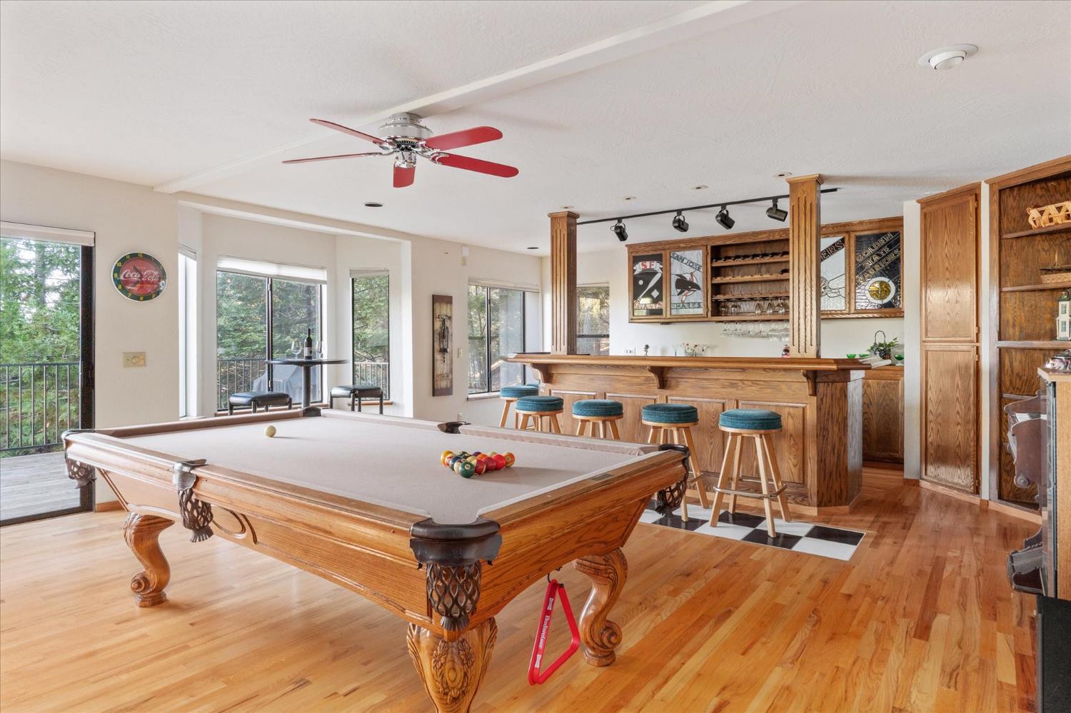 257 Snowberry Court Murphys, CA 95247 - Photo 4 of 56 a room with pool table and windows