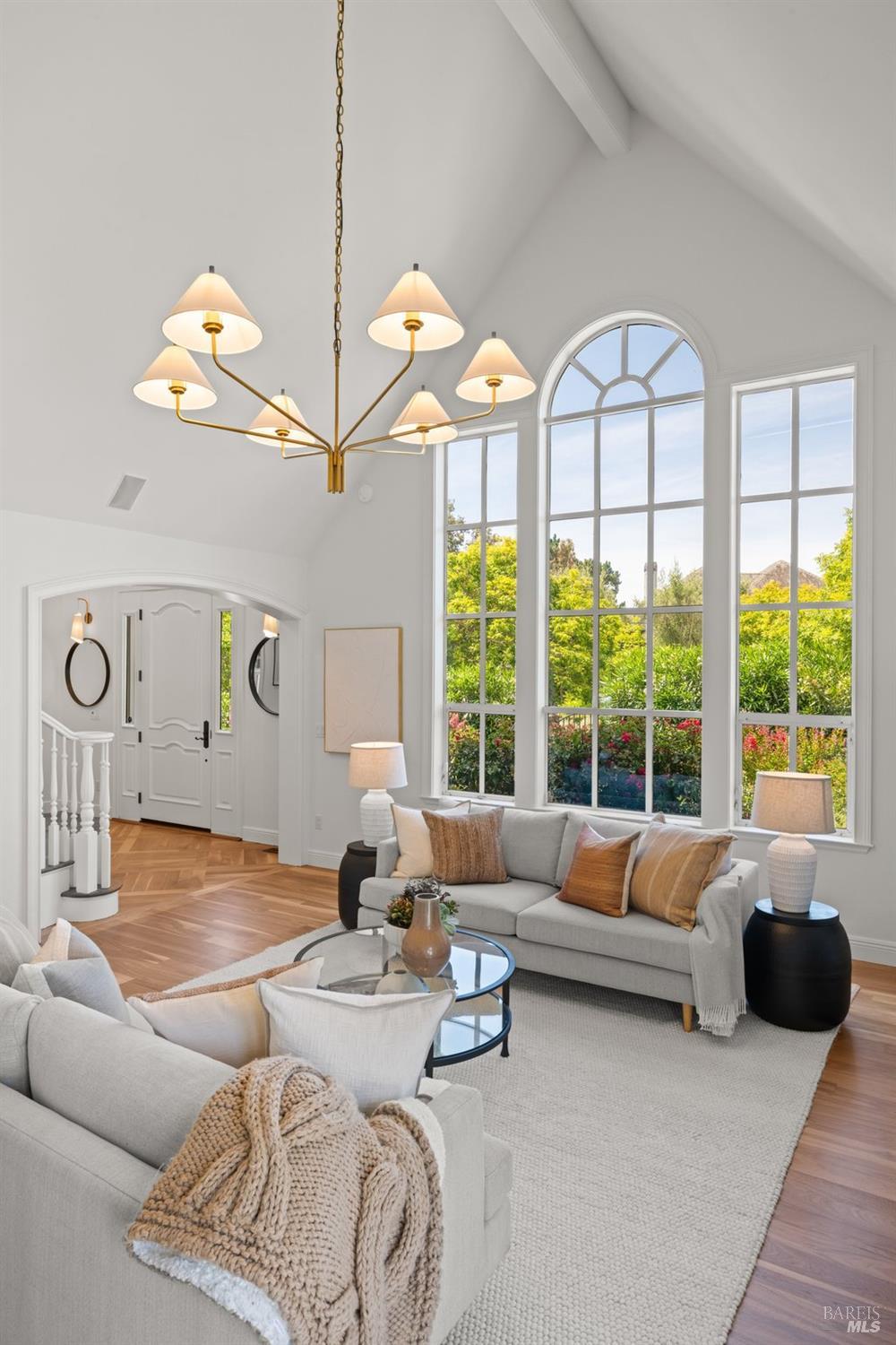 82 McNear Drive San Rafael, CA 94901 - Photo 17 of 54 a living room with furniture and a large window