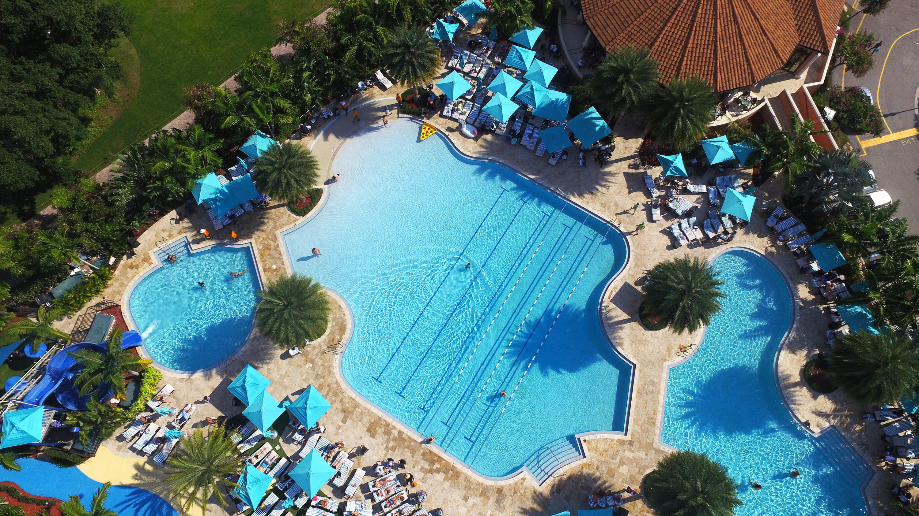 6676 Northwest 26th Way Boca Raton, FL 33496 - Photo 40 of 43 Pool aerial